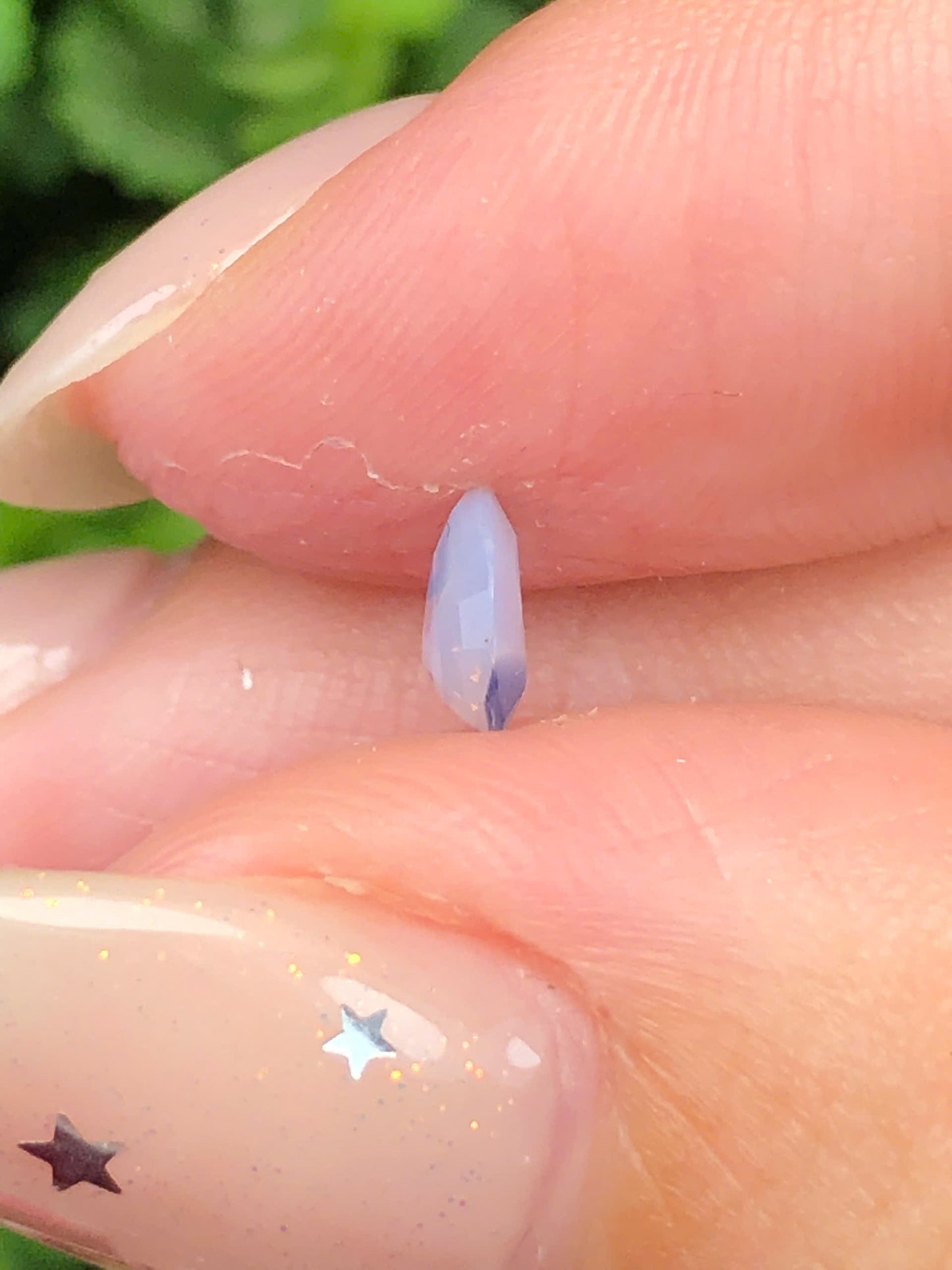 Natural silky sapphire multi color  Lucyen 0,37ct _100516HG