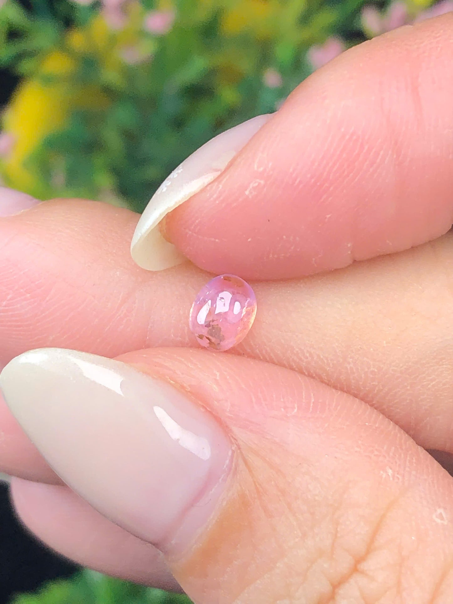 Natural pink Sapphire Cacbochon Luc Yen 0,67ct - 041215HG