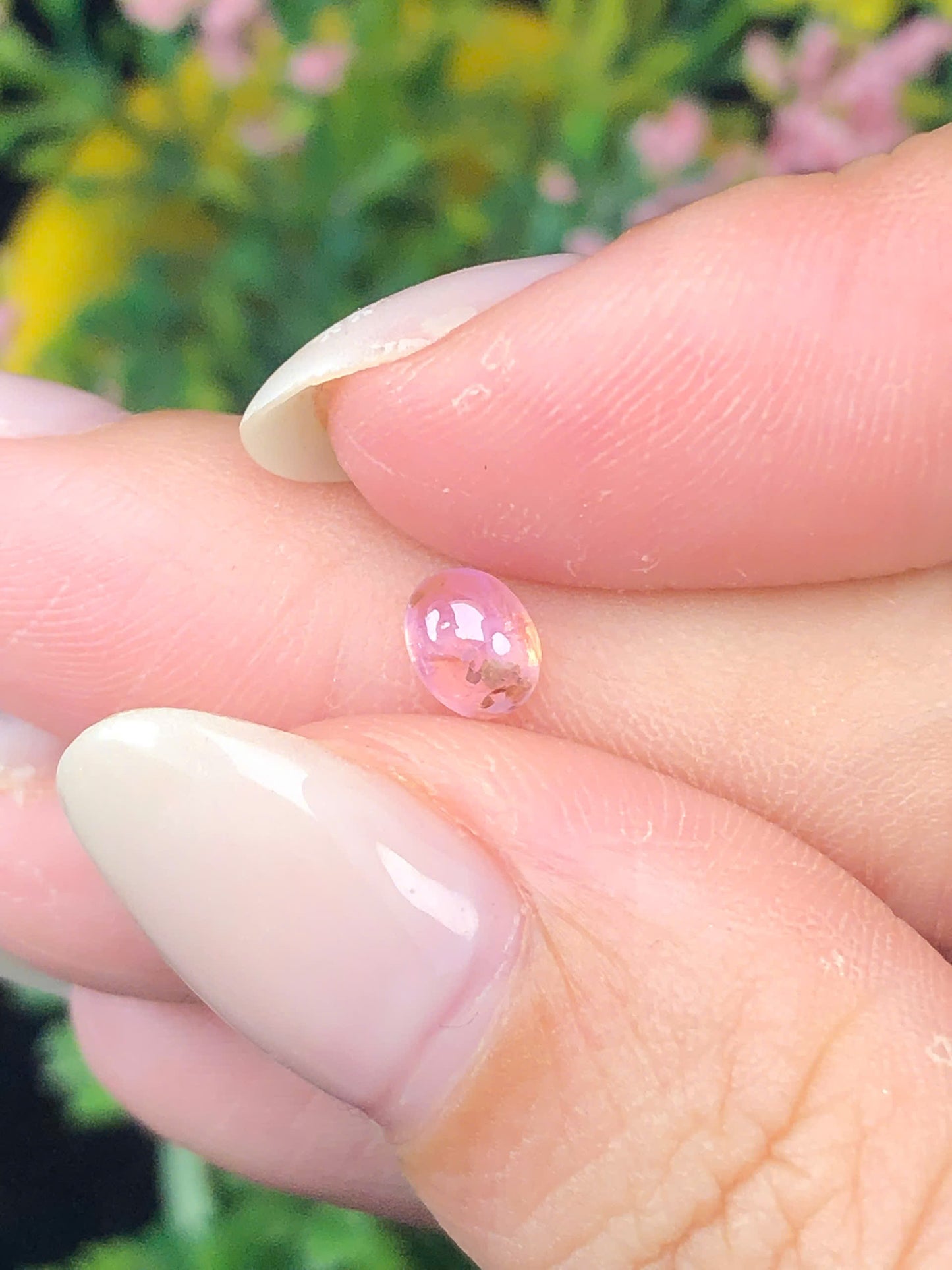 Natural pink Sapphire Cacbochon Luc Yen 0,67ct - 041215HG