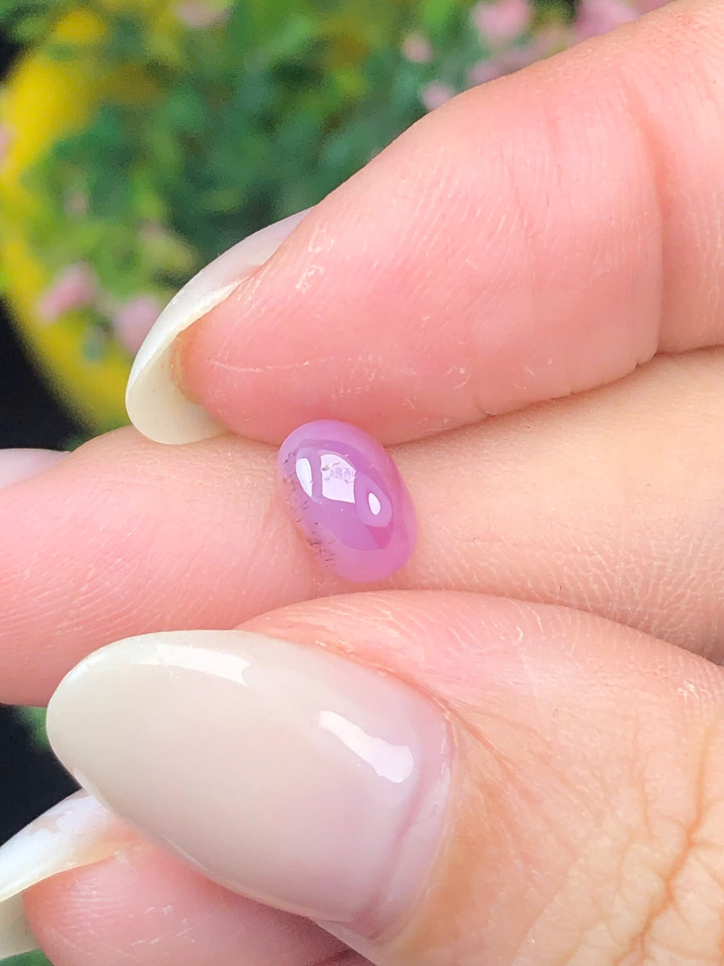 Natural purple Sapphire Cacbochon Luc Yen 1,44ct  - 041216HG