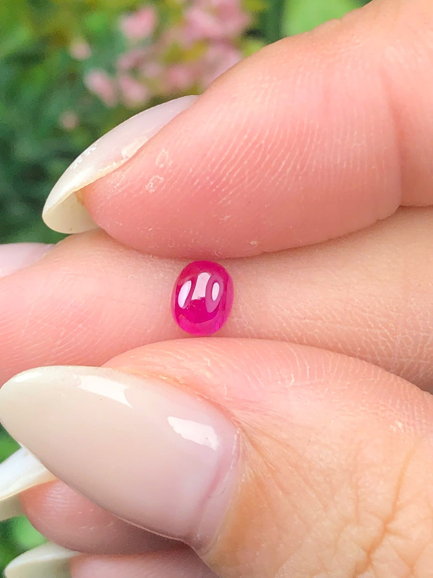 Natural Ruby Cacbochon Luc Yen 0,51ct -041217HG