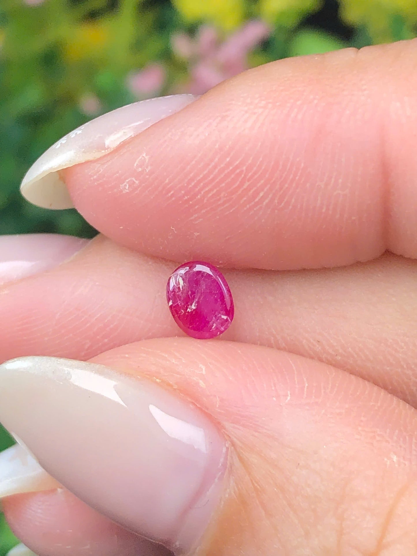 Natural Ruby Cacbochon Luc Yen 0,51ct -041217HG