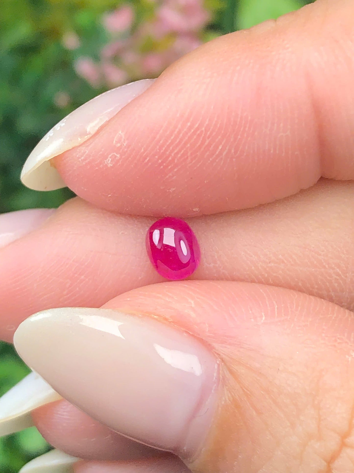 Natural Ruby Cacbochon Luc Yen 0,51ct -041217HG