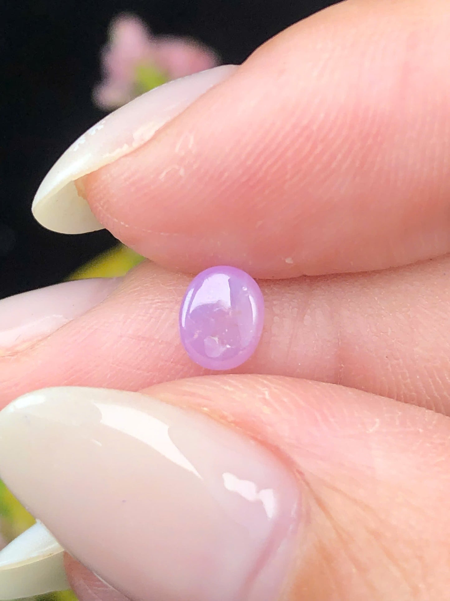 Natural purple Sapphire Cacbochon Luc Yen 0,67ct -041221HG