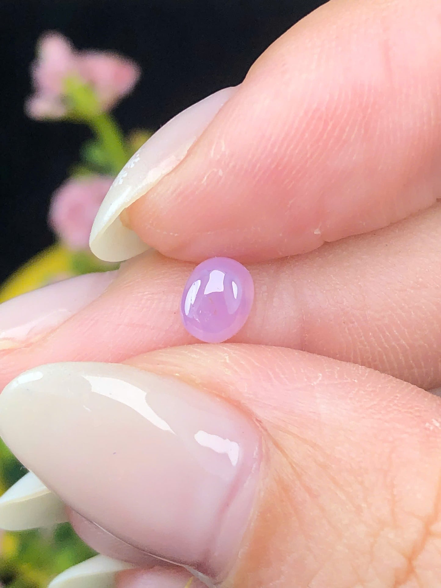 Natural purple Sapphire Cacbochon Luc Yen 0,67ct -041221HG