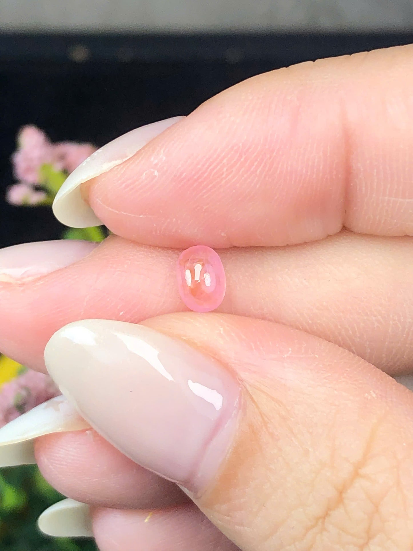 Natural pink Sapphire Cacbochon Luc Yen 0,56ct - 041223HG