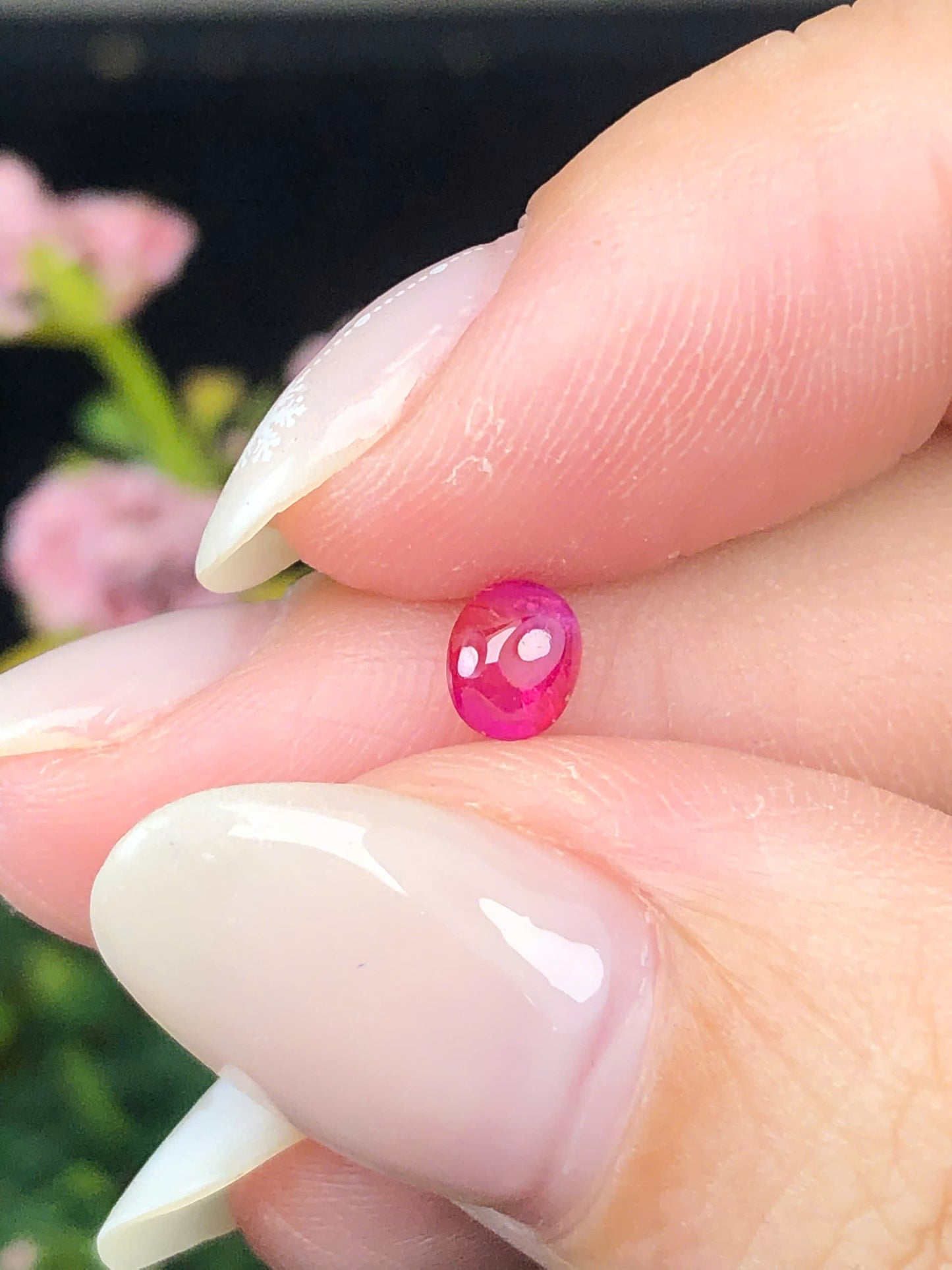 Natural Ruby Cacbochon Luc Yen 0,53ct  -041224HG