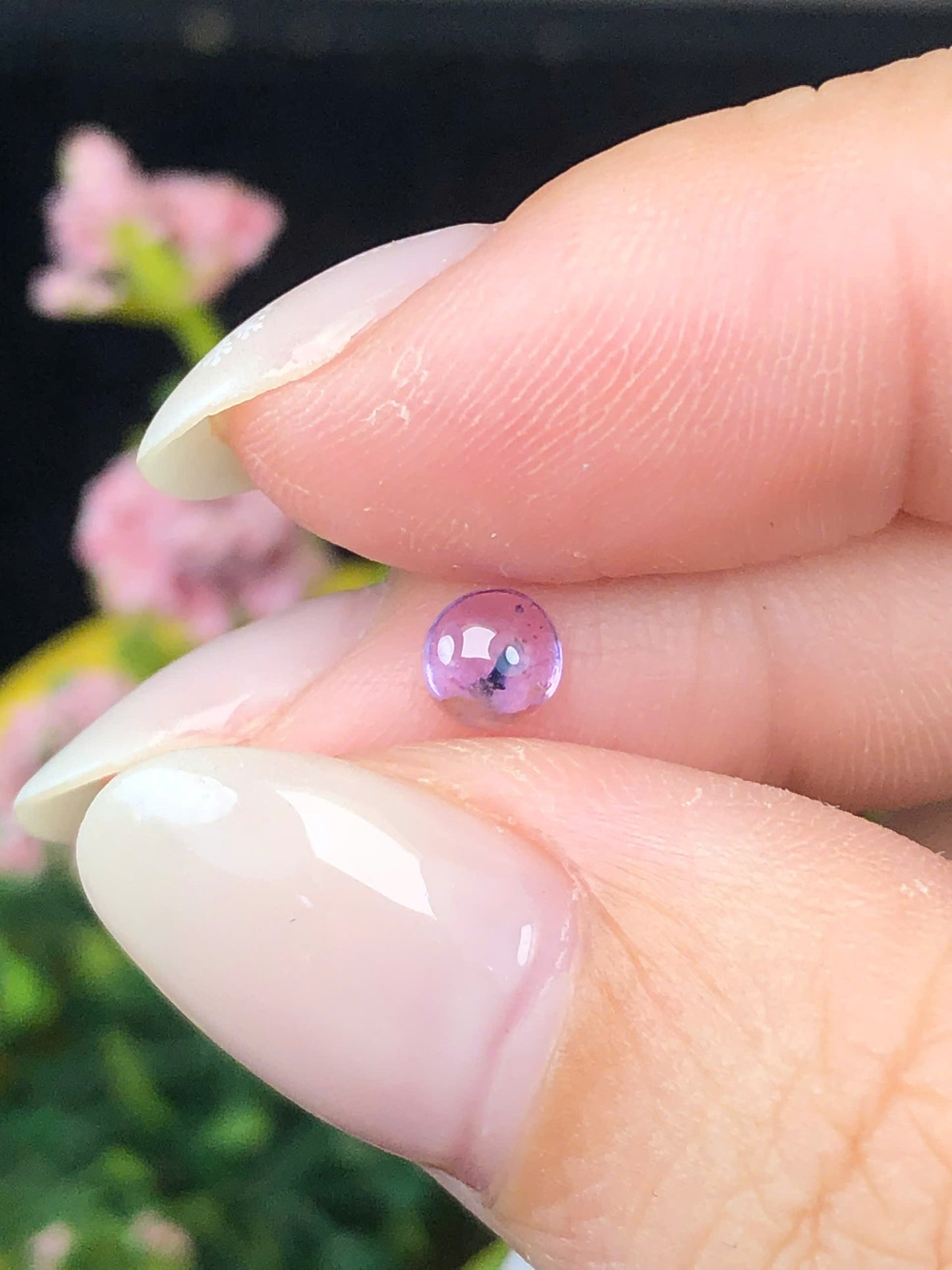 Natural purple Sapphire Cacbochon Luc Yen 0,56ct -041225HG
