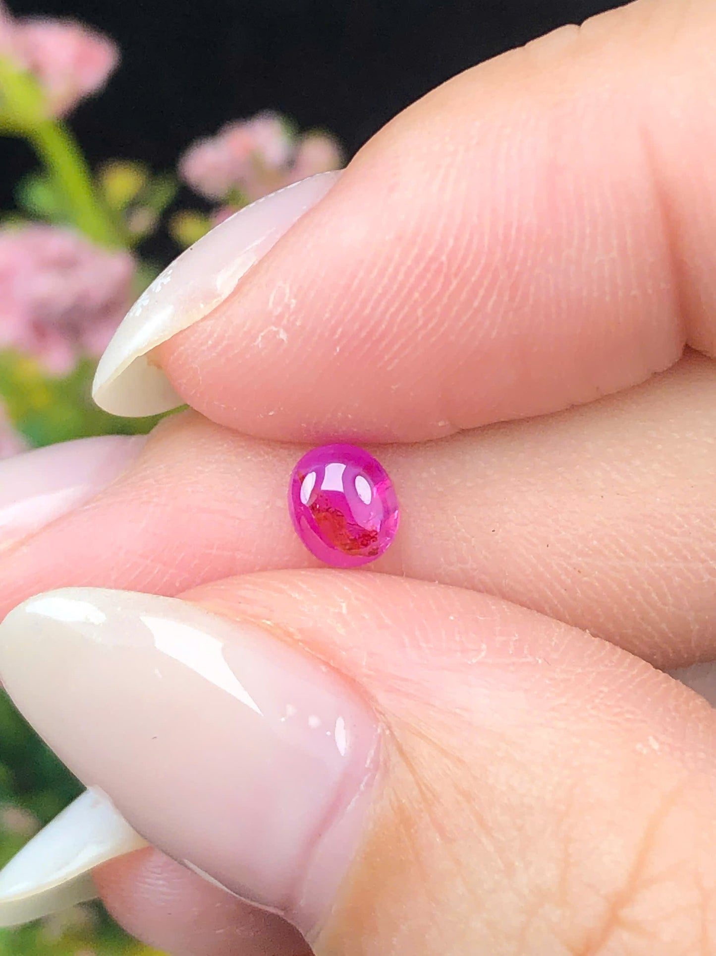 Natural Ruby Cacbochon Luc Yen 0,53ct  -041226HG