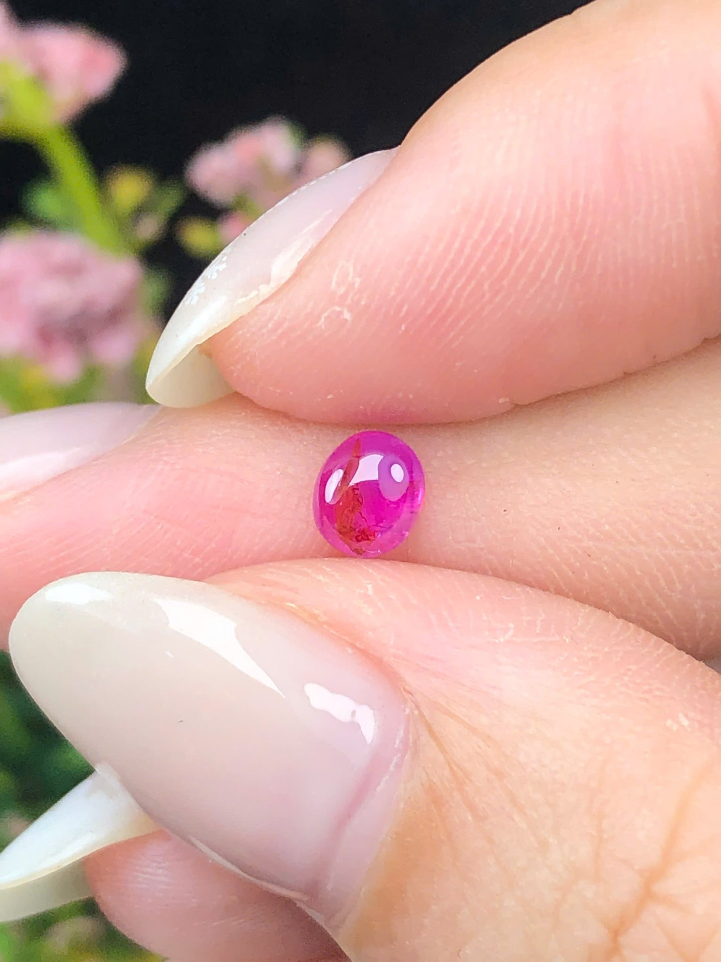 Natural Ruby Cacbochon Luc Yen 0,53ct  -041226HG