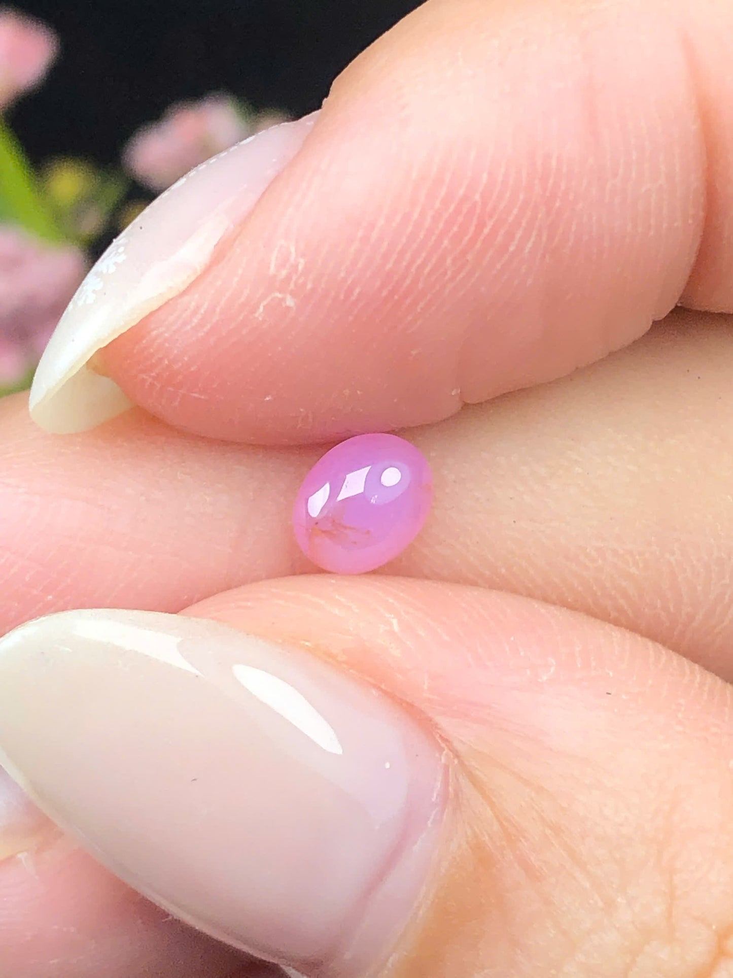 Natural pink Sapphire Cacbochon Luc Yen 0,56ct - 041227HG