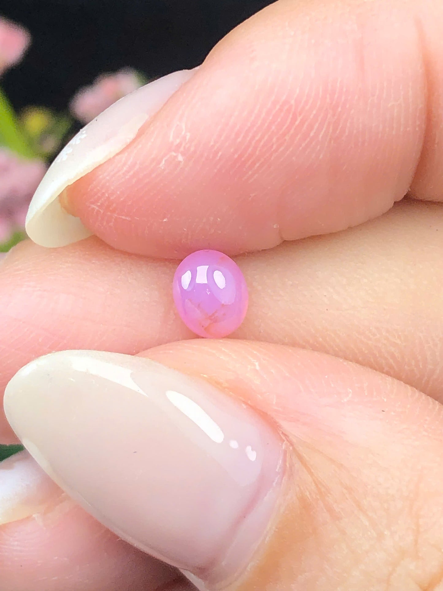 Natural pink Sapphire Cacbochon Luc Yen 0,56ct - 041227HG