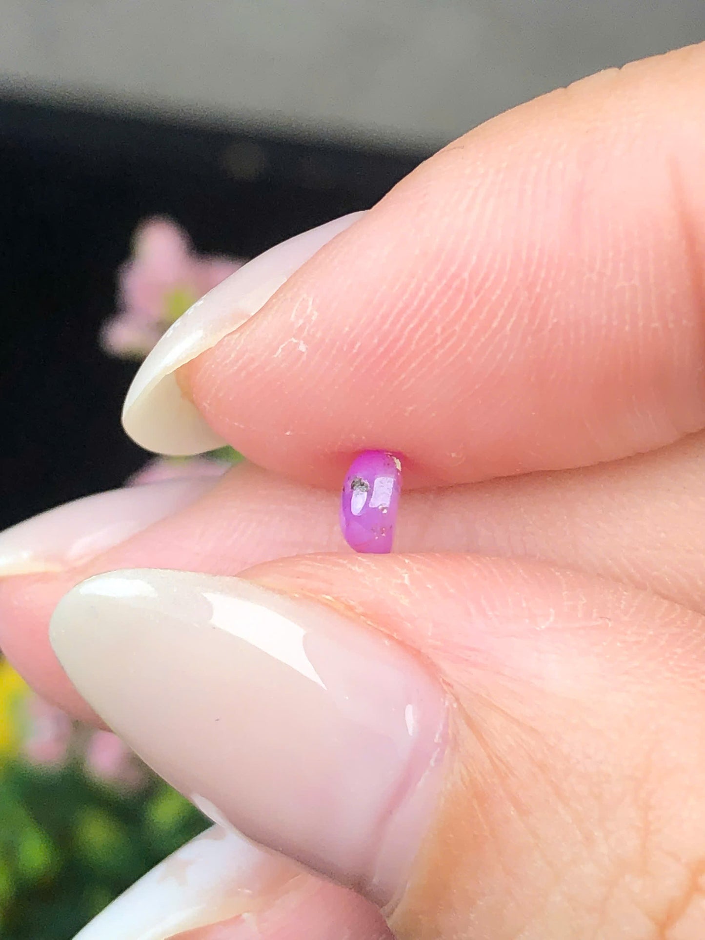 Natural purple Sapphire Cacbochon Luc Yen 0,43ct  -0,43ct HG