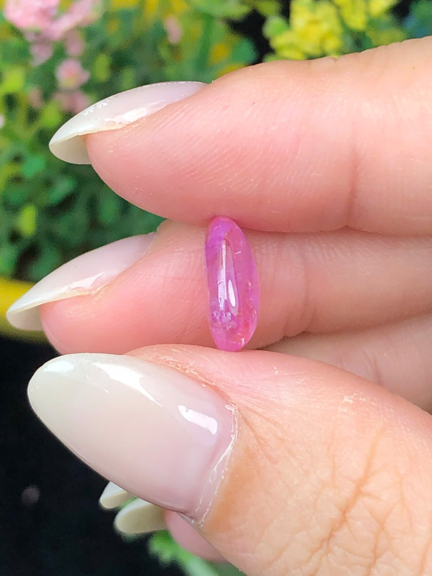 Natural pink Sapphire Cacbochon Luc Yen 3,71ct - 031212HG