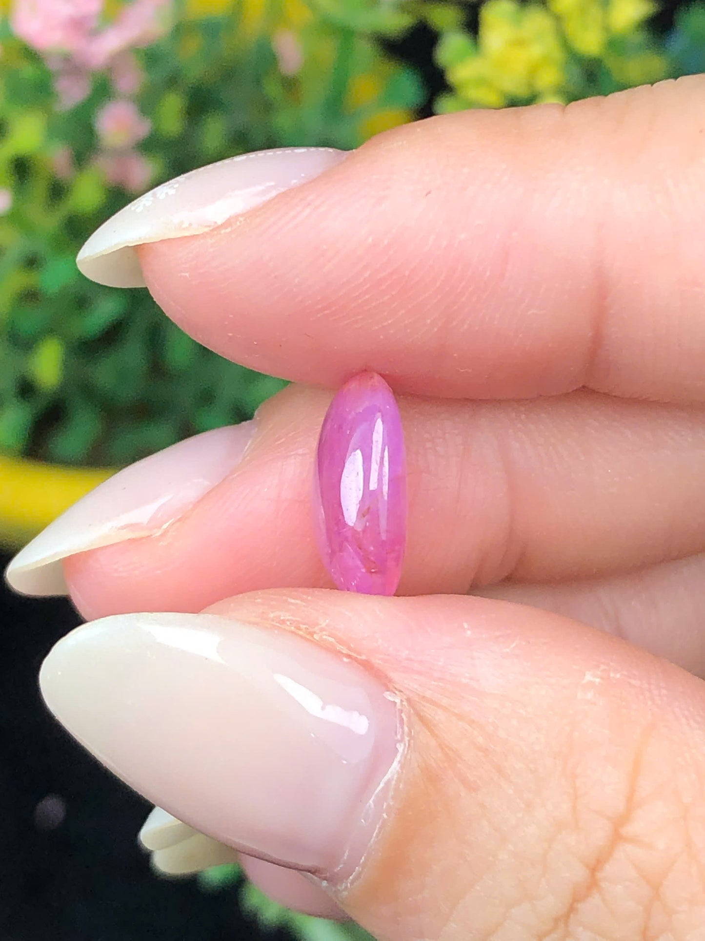 Natural pink Sapphire Cacbochon Luc Yen 3,71ct - 031212HG