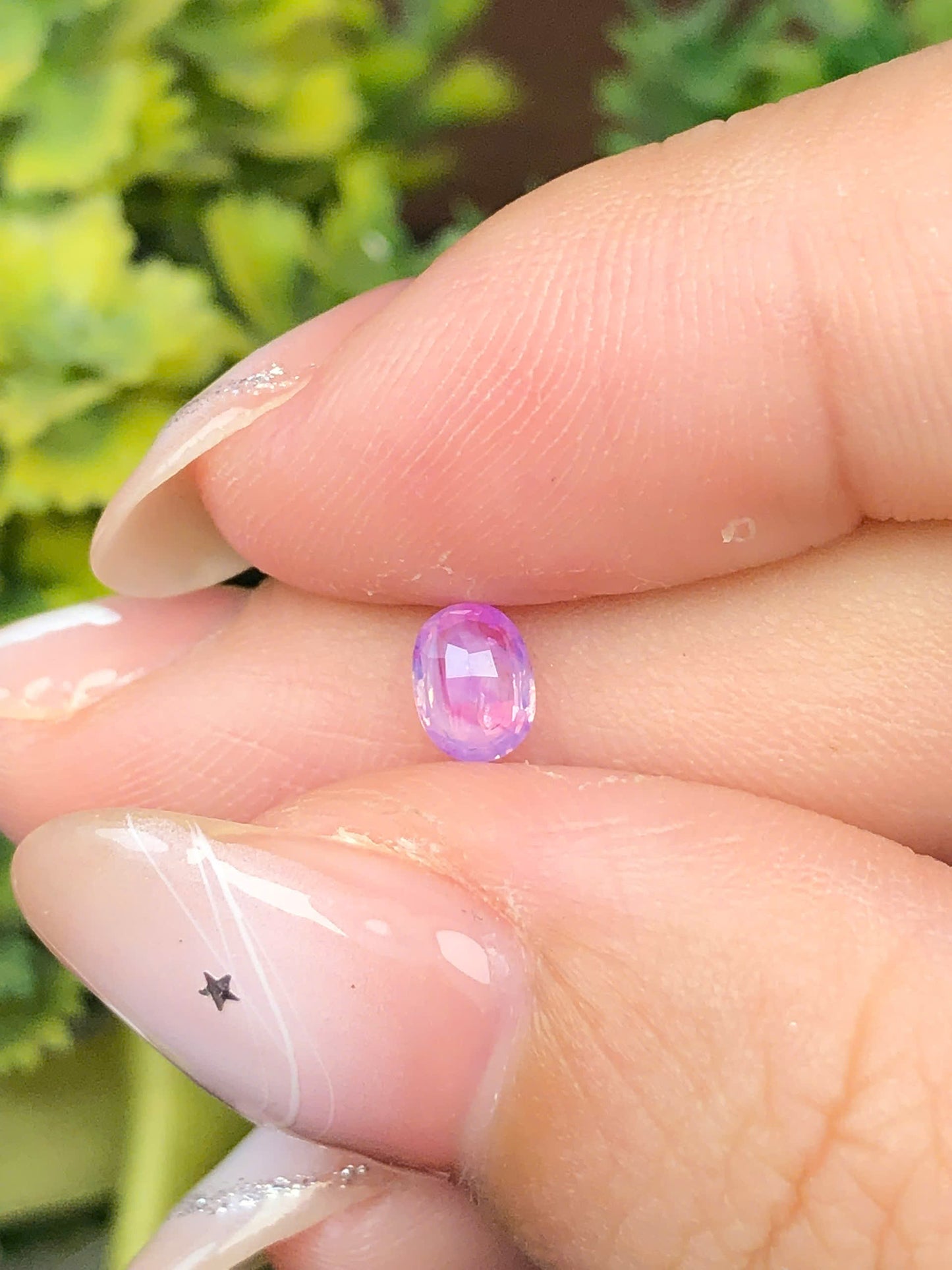 Natural purple sapphire Lucyen 0,43ct _201213HG
