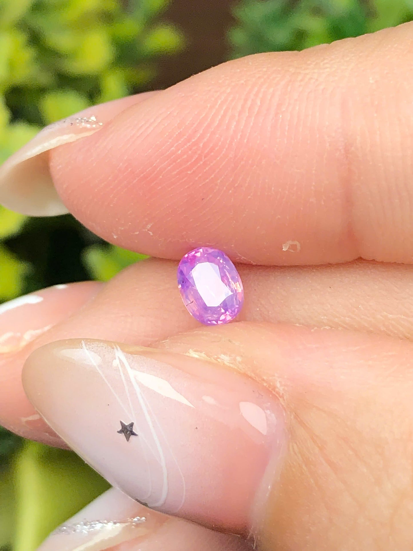 Natural purple sapphire Lucyen 0,43ct _201213HG