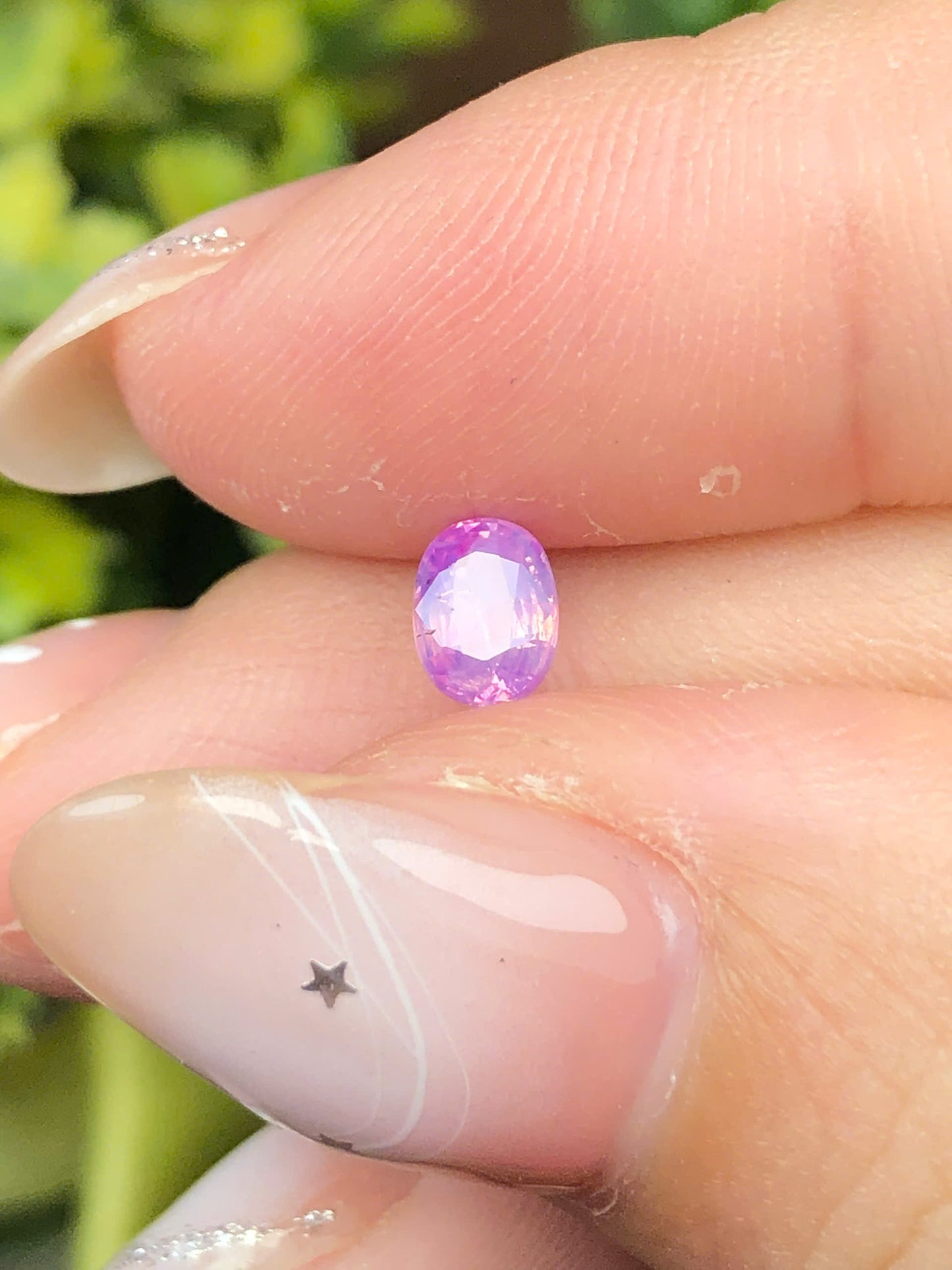 Natural purple sapphire Lucyen 0,43ct _201213HG