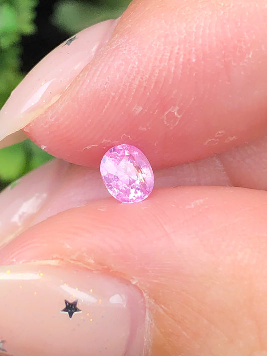 Natural Pink silky sapphire 0,34ct _010507HG