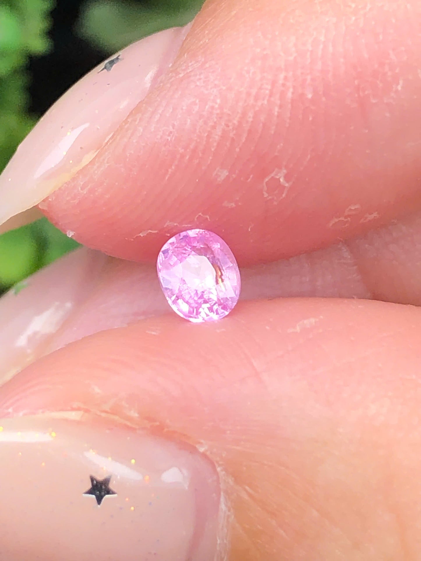 Natural Pink silky sapphire 0,34ct _010507HG