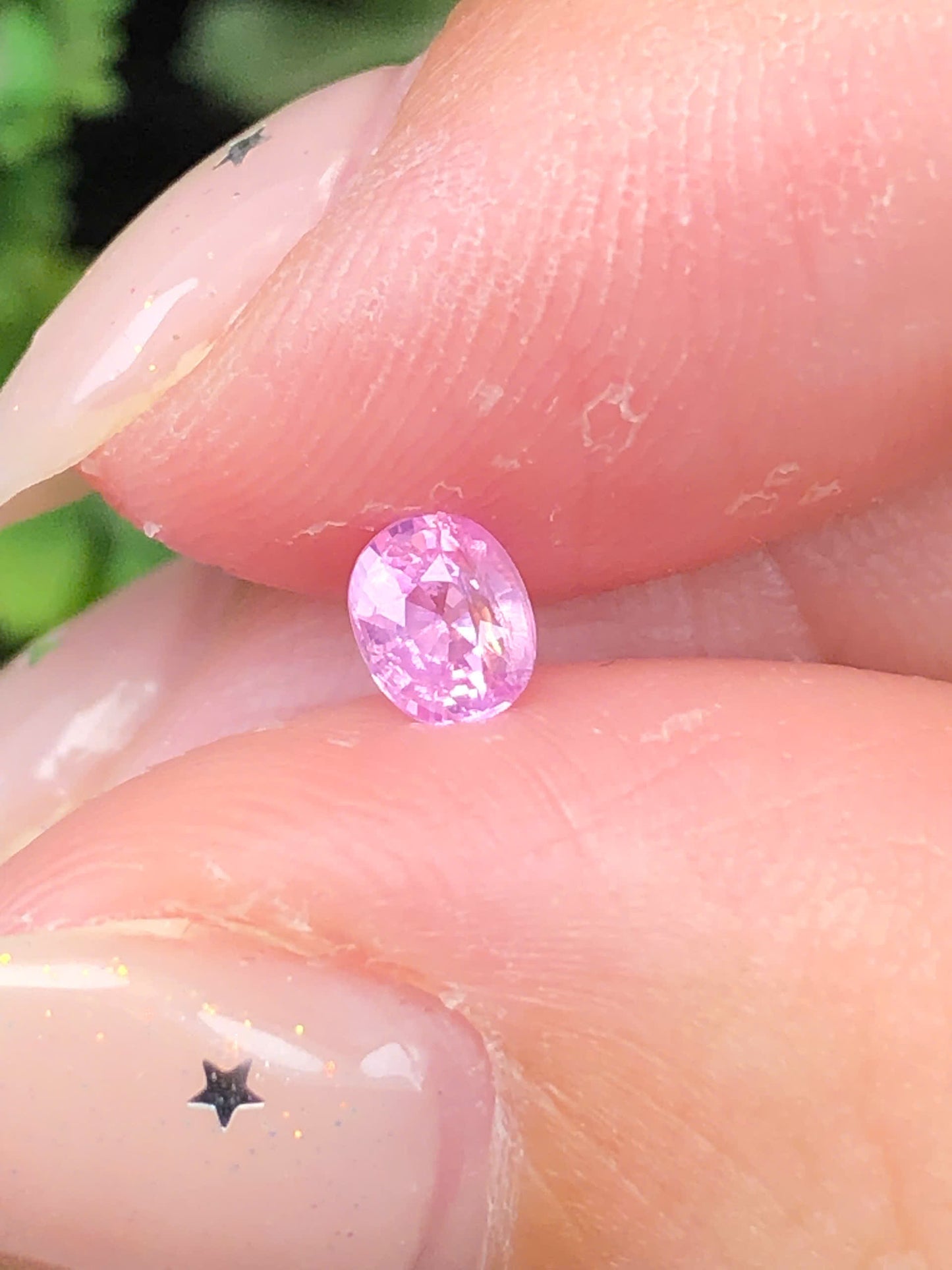 Natural Pink silky sapphire 0,34ct _010507HG