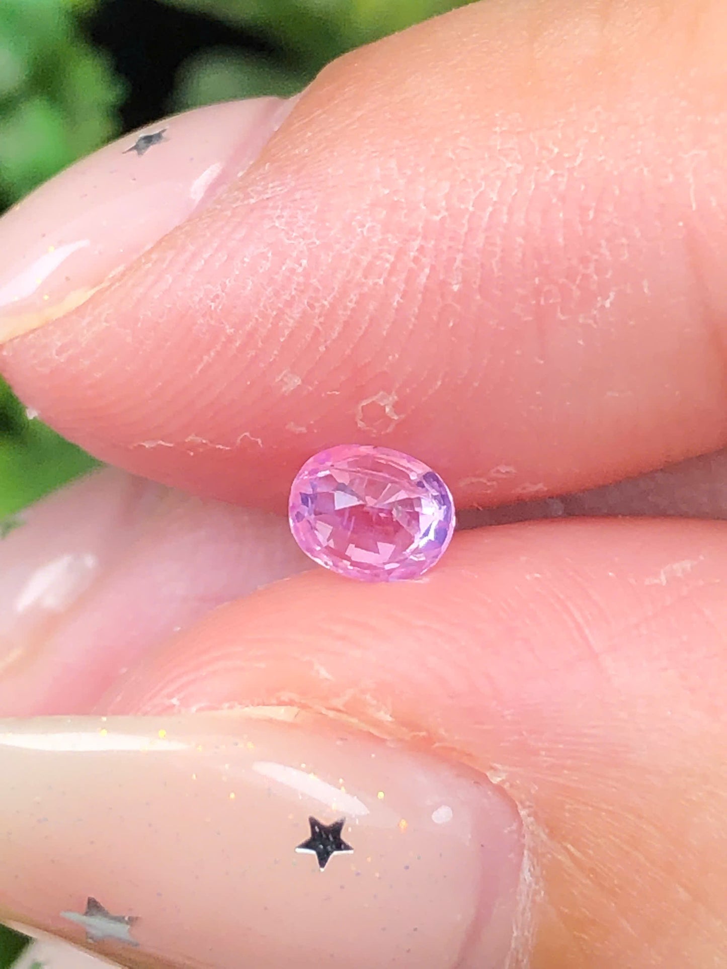Natural Pink silky sapphire 0,34ct _010507HG