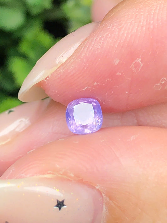 Natural silky lavender sapphire 0,51ct _010518HG