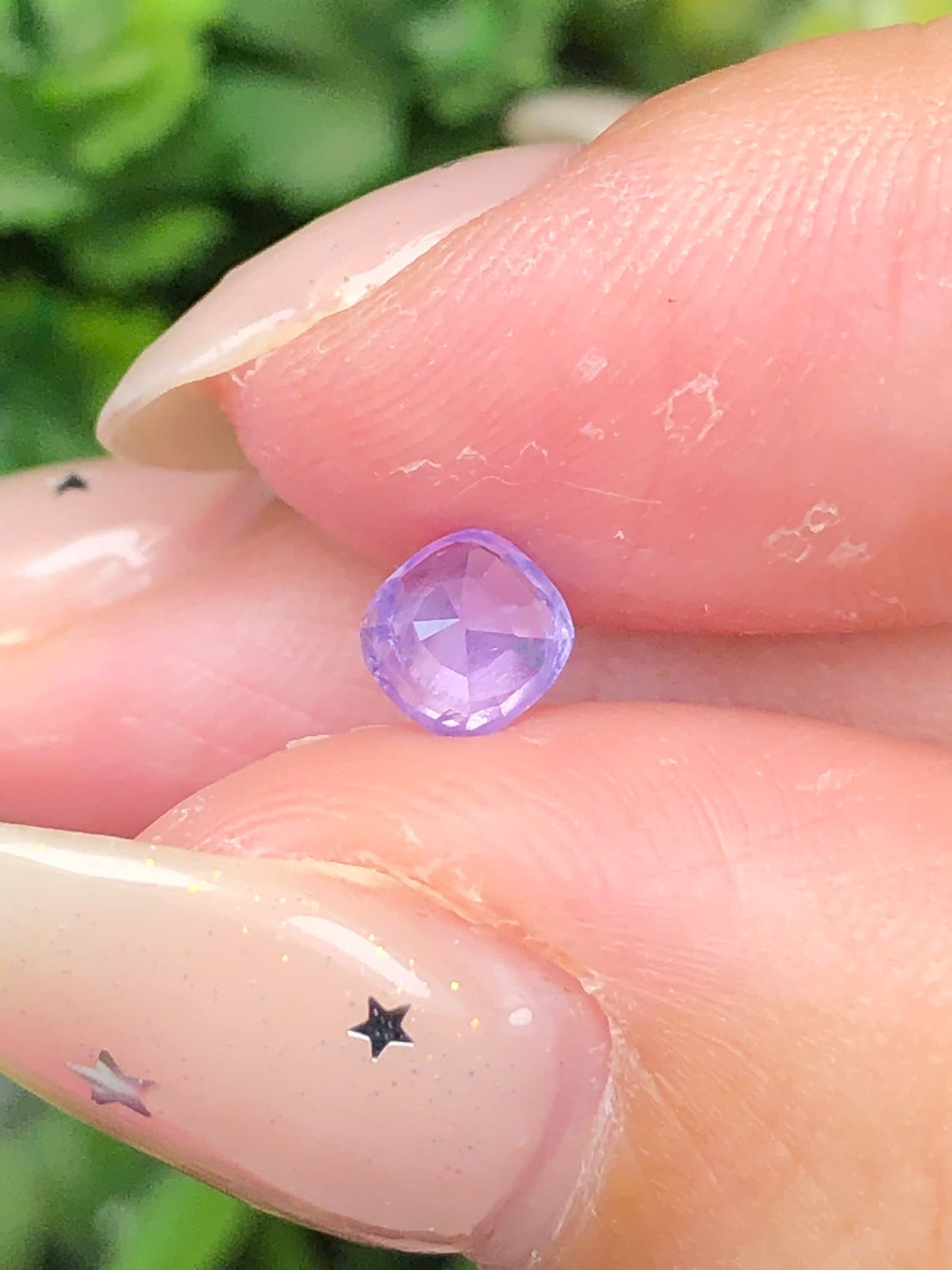 Natural silky lavender sapphire 0,51ct _010518HG