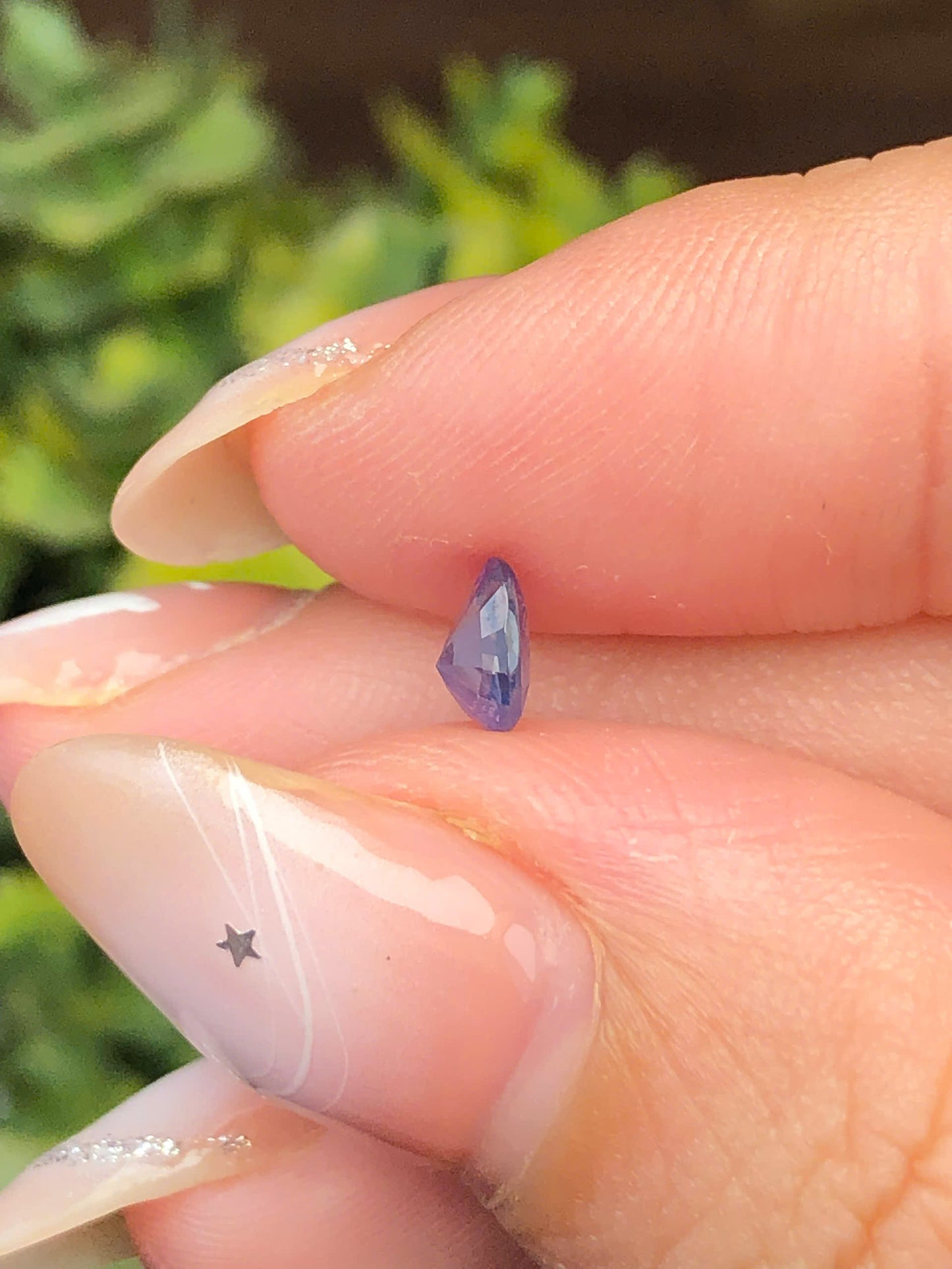 Natural purple sapphire 0,43ct _201248HG