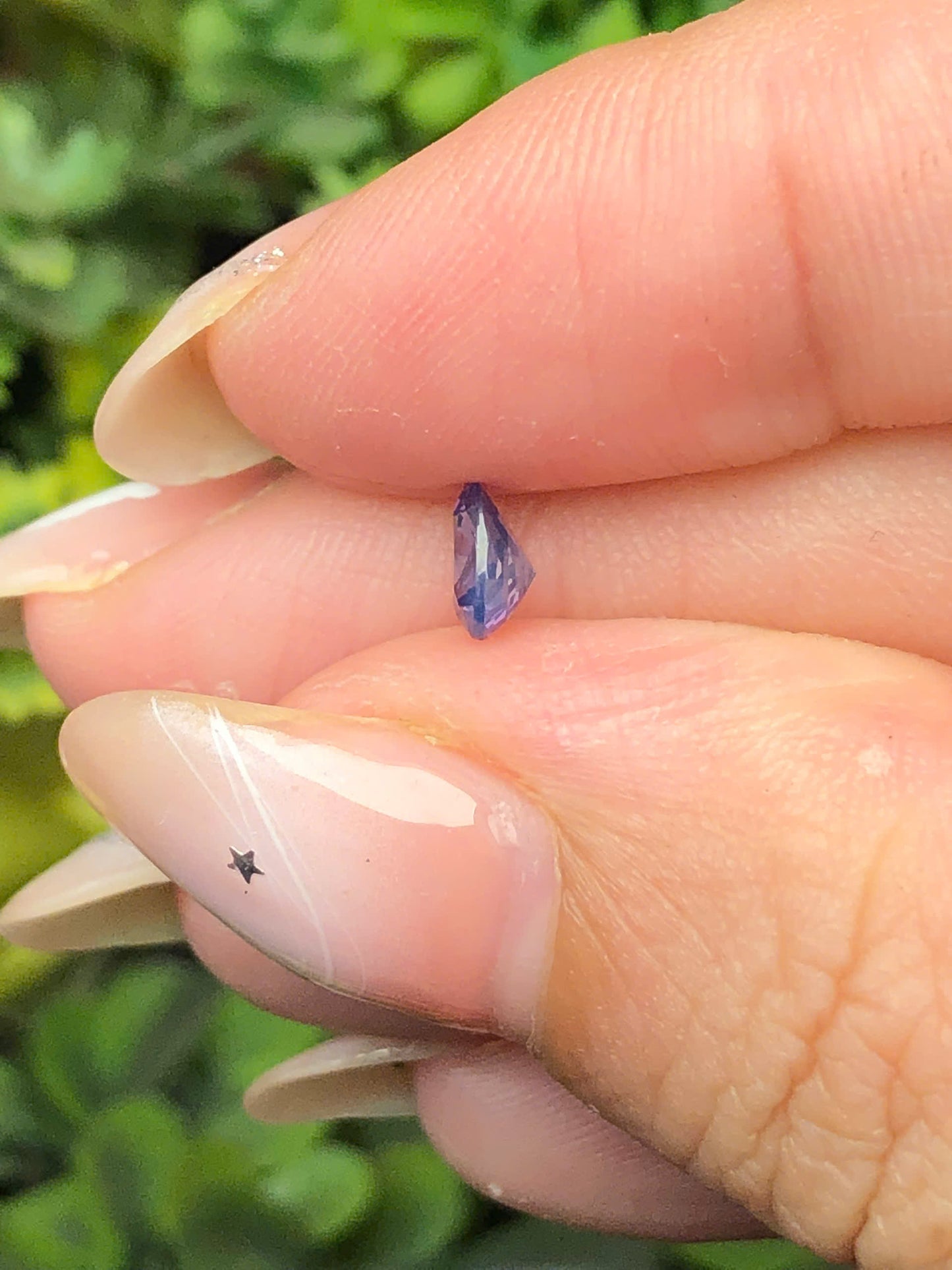 Natural purple sapphire 0,43ct _201248HG