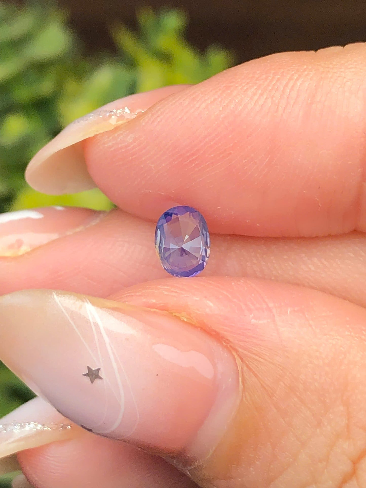 Natural purple sapphire 0,43ct _201248HG
