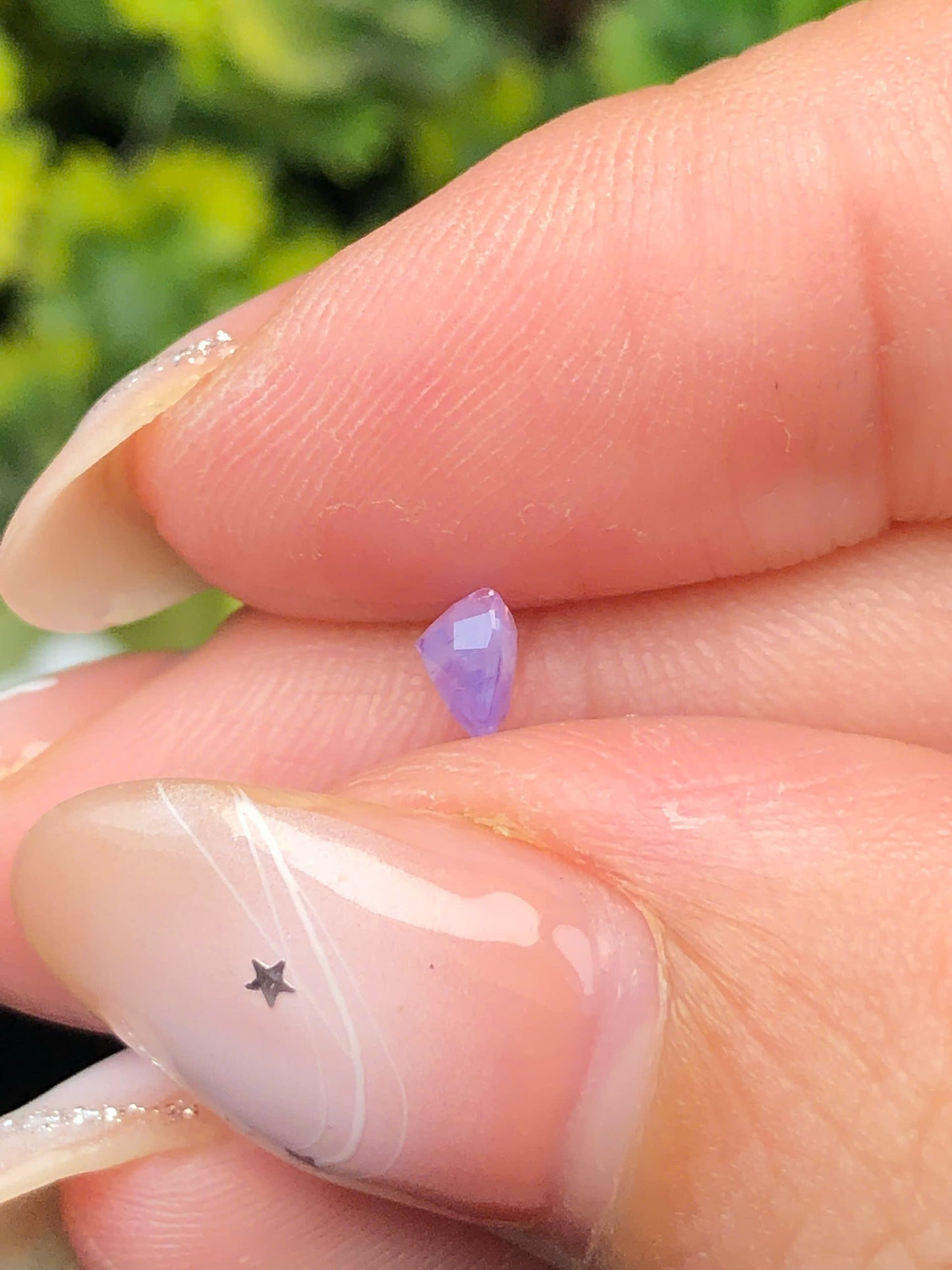 Natural purple sapphire 0,35ct_201254HG