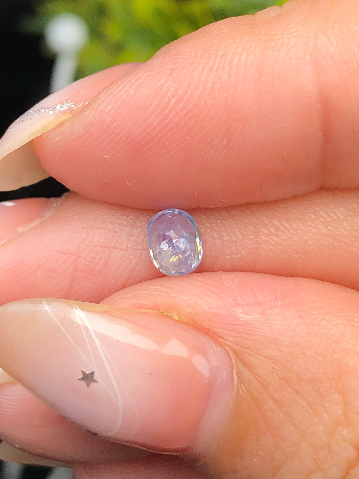 Natural light blue sapphire 0,41ct  _201257HG