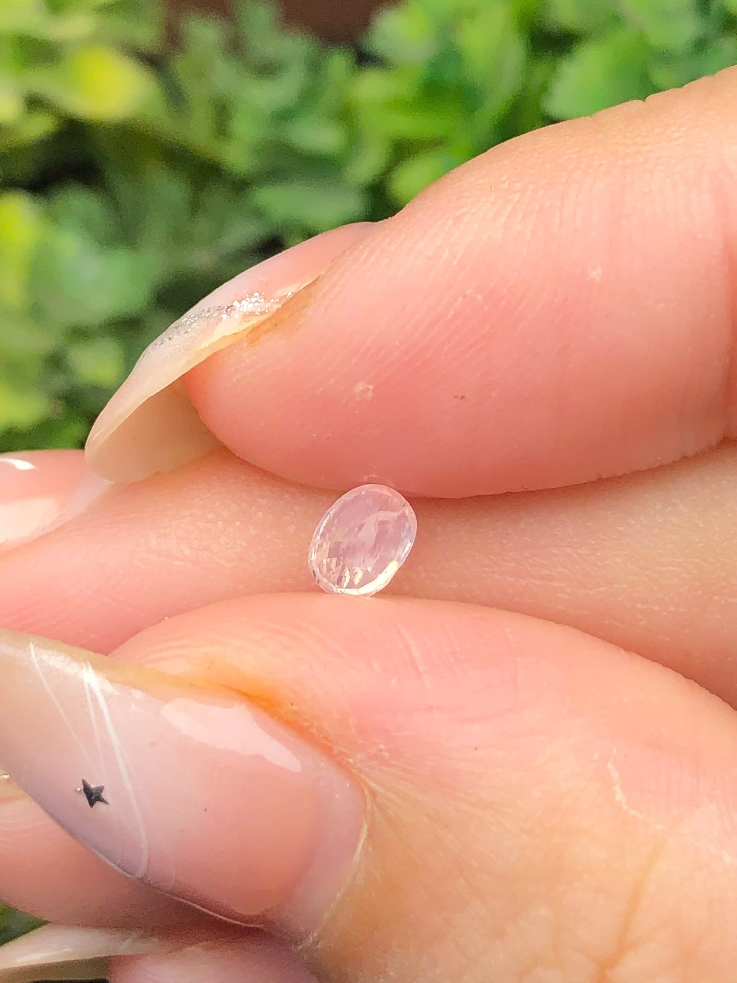 Natural white sapphire Lucyen 0,47ct _201261HG