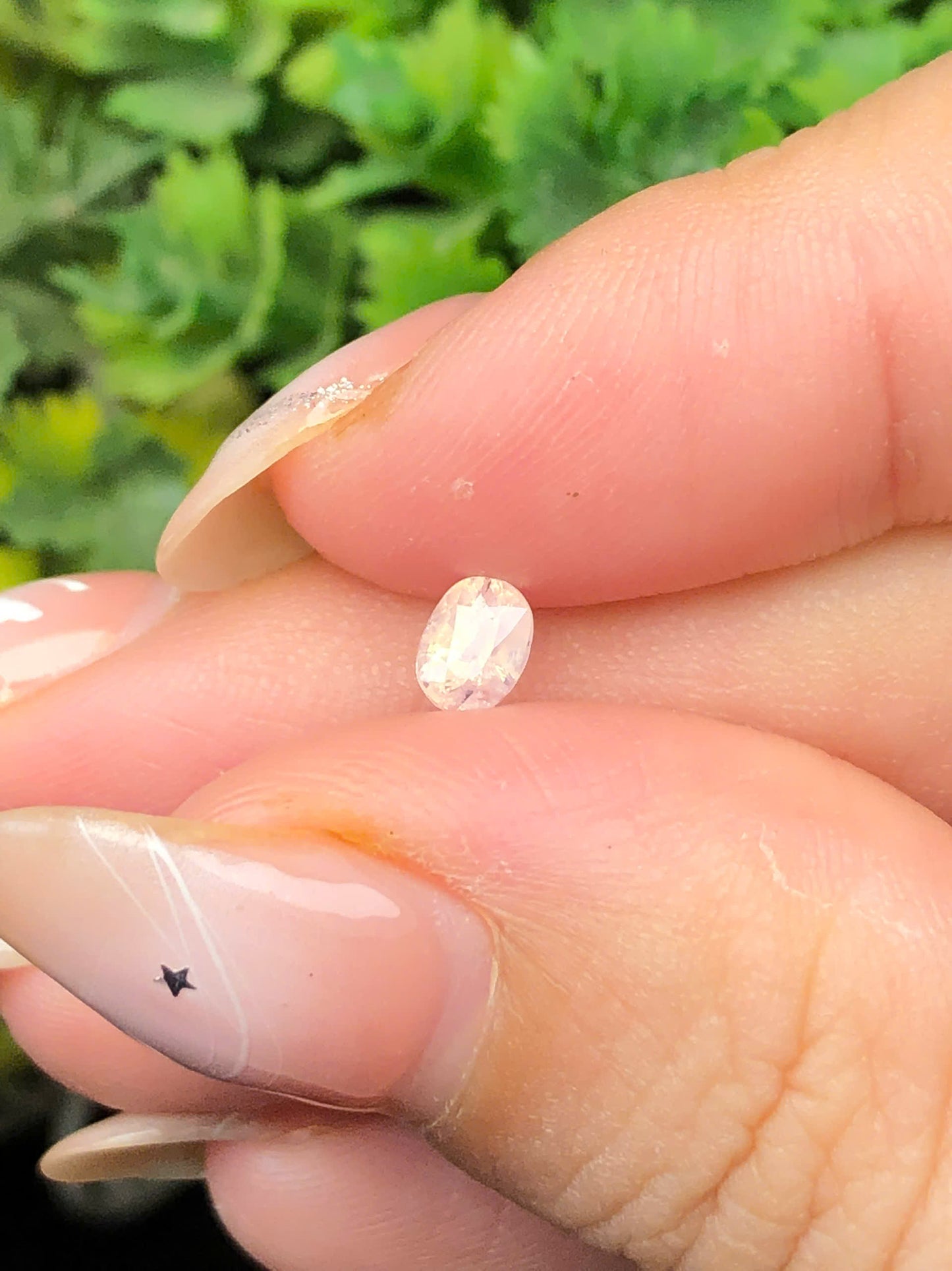 Natural white sapphire Lucyen 0,47ct _201261HG
