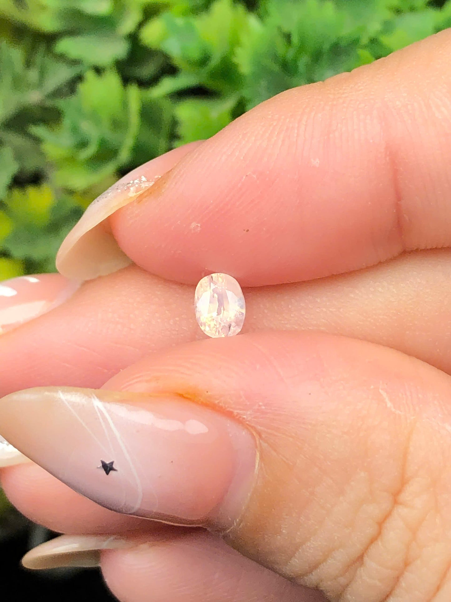Natural white sapphire Lucyen 0,47ct _201261HG