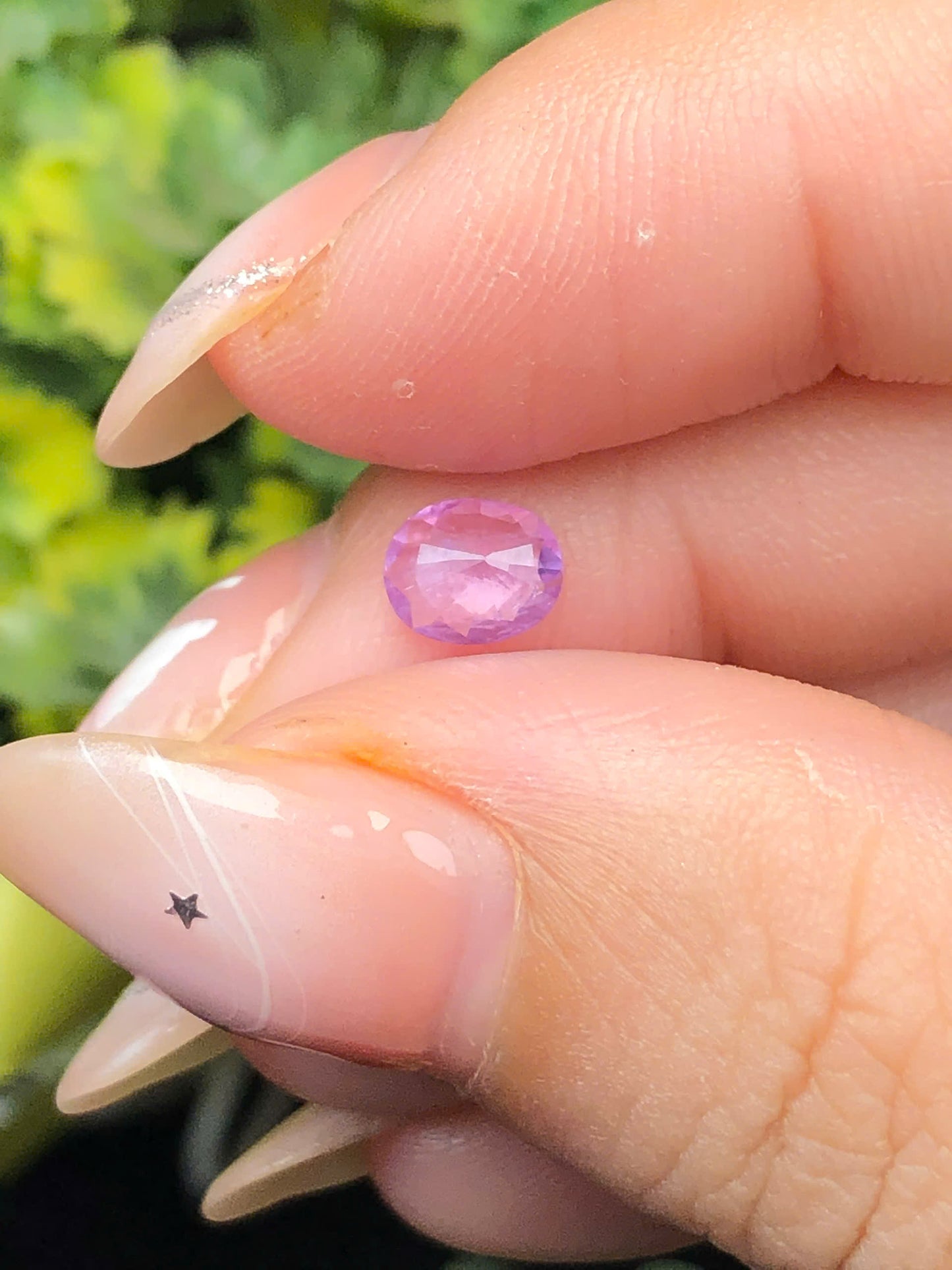 Natural purple sapphire Lucyen 0,54ct _201266HG