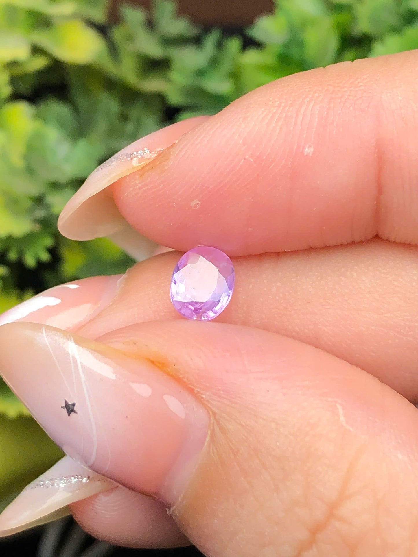Natural purple sapphire Lucyen 0,54ct _201266HG