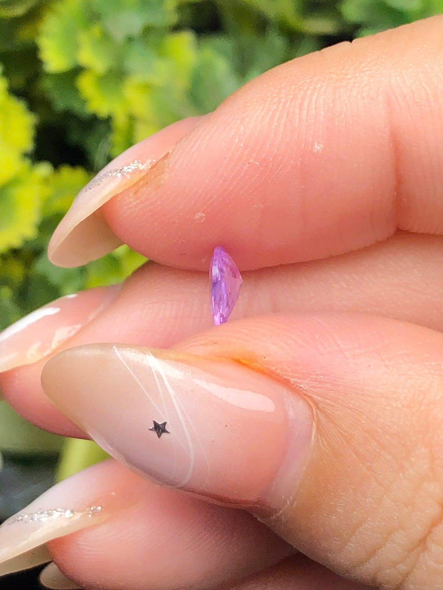 Natural purple sapphire Lucyen 0,54ct _201266HG