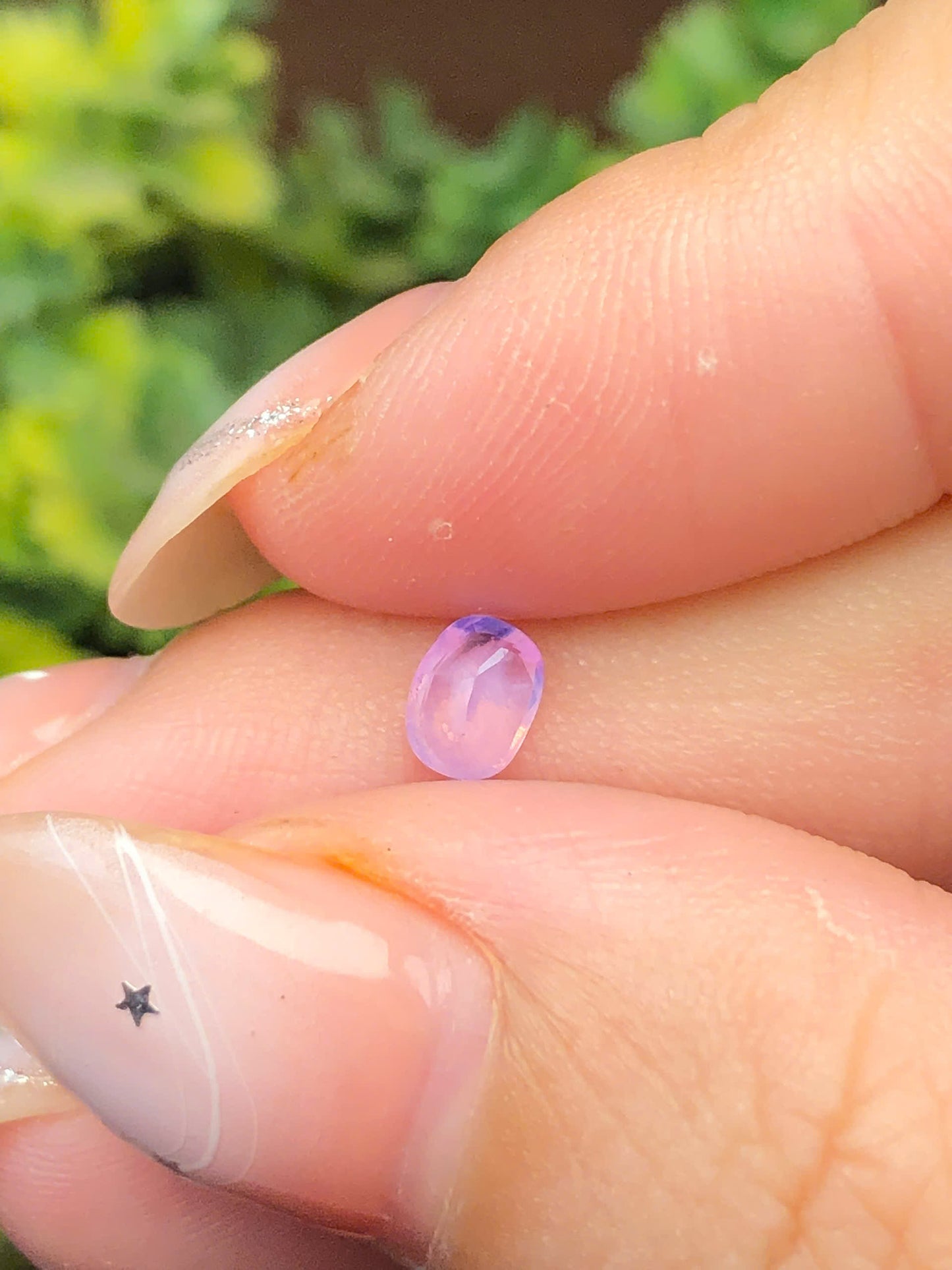 Natural purple sapphire Lucyen 0,38ct  _201267HG