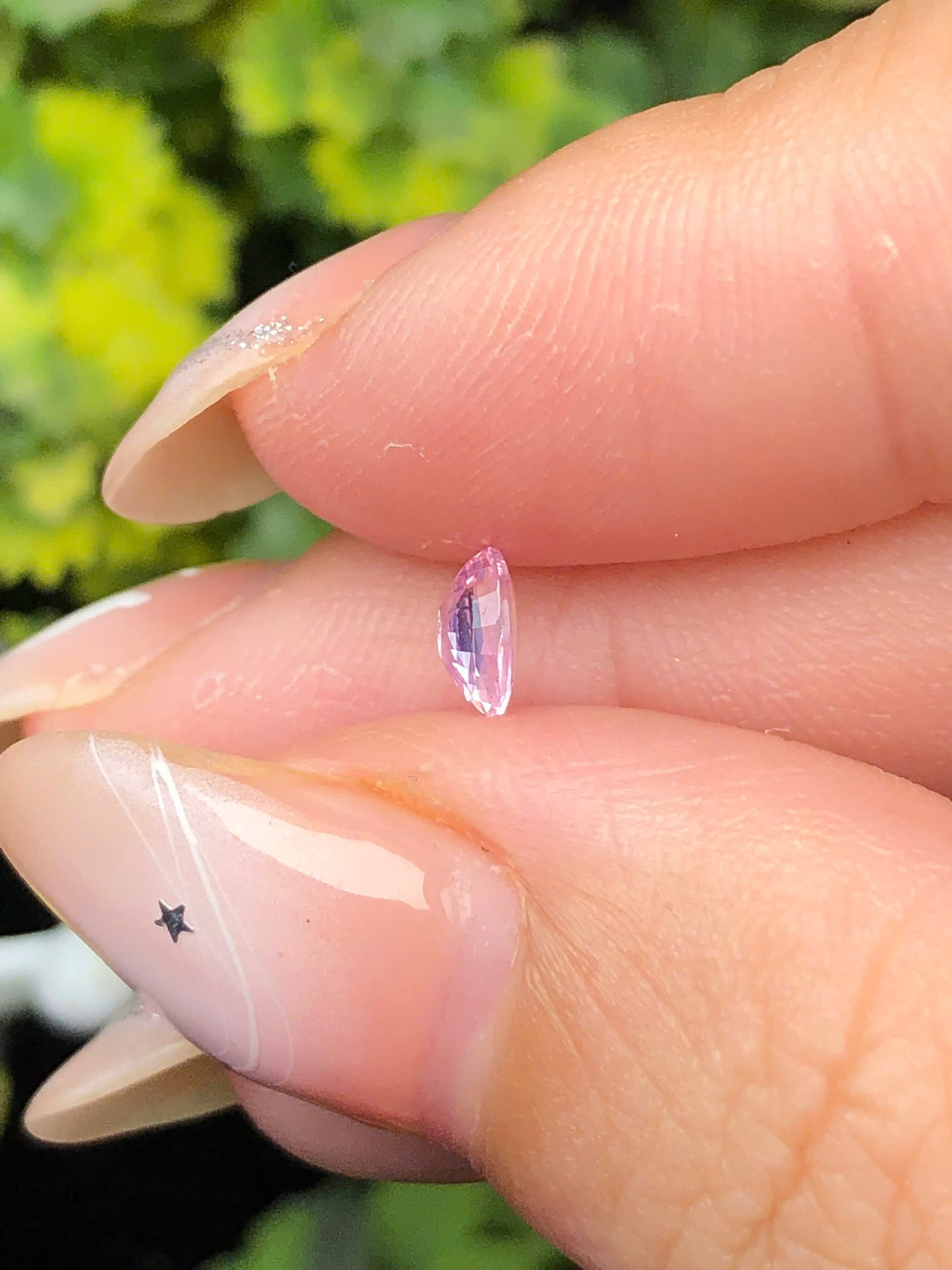 Natural pink silky sapphire Lucyen 0,4ct _201280HG