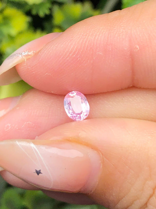 Natural pink silky sapphire Lucyen 0,4ct _201280HG
