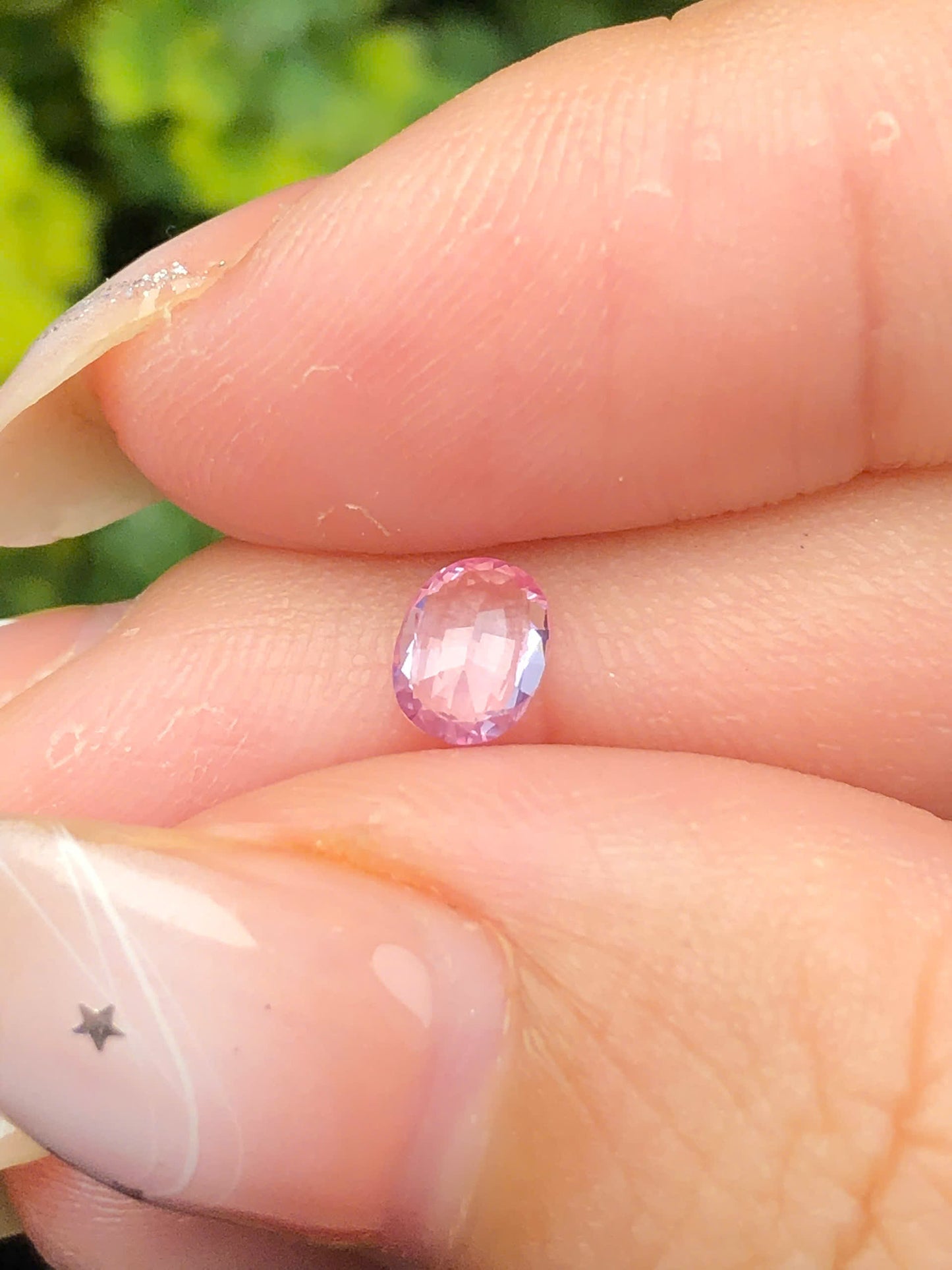 Natural pink silky sapphire Lucyen 0,4ct _201280HG