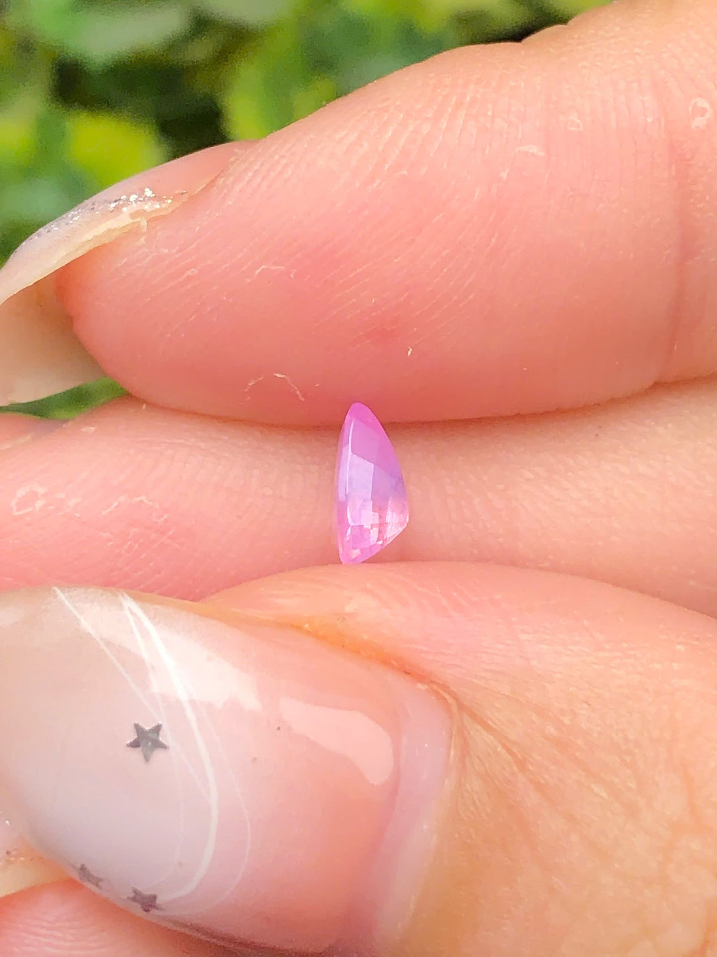 Natural pink sapphire LụcYên 0,4ct _201279HG