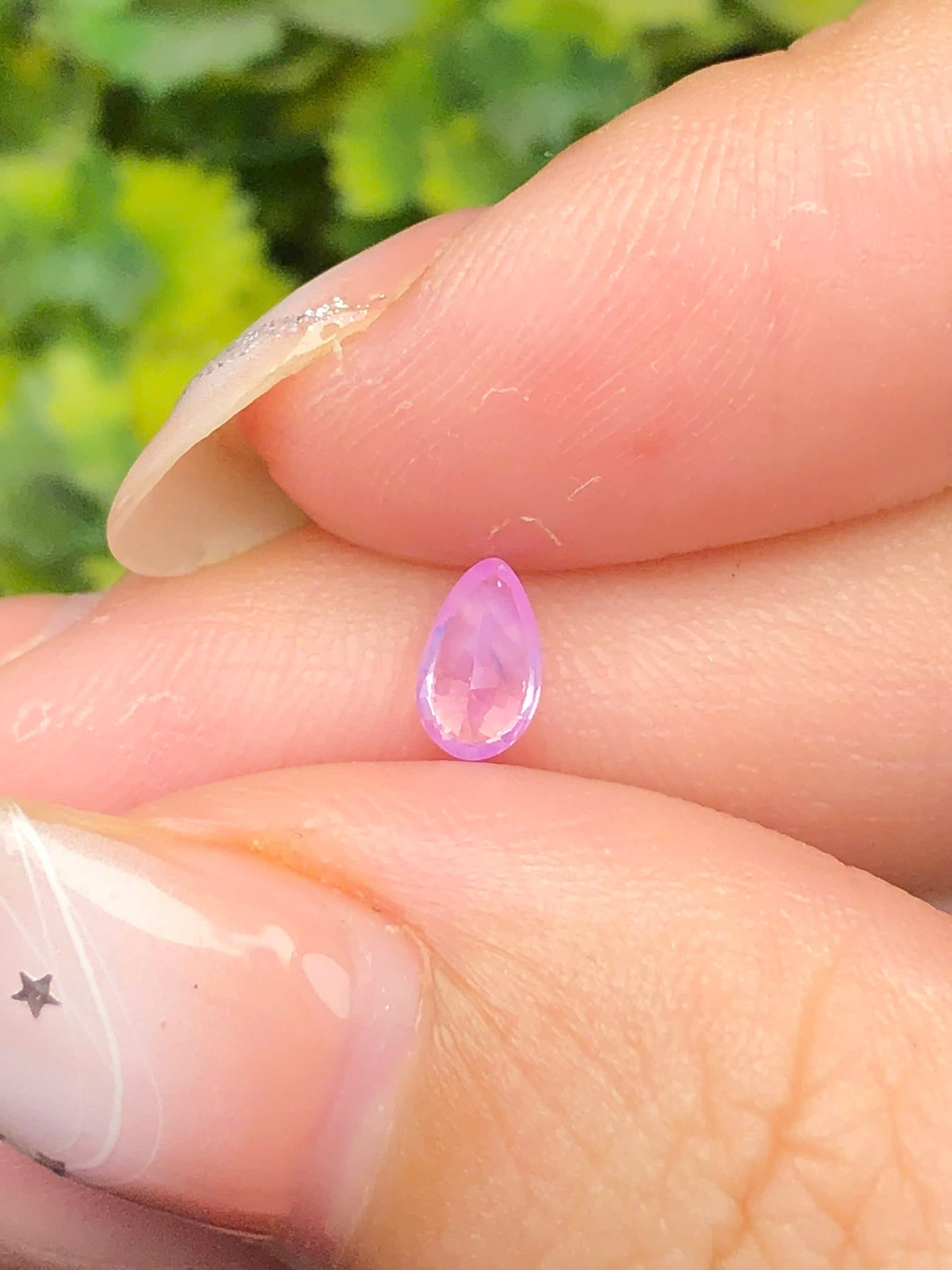 Natural pink sapphire LụcYên 0,4ct _201279HG