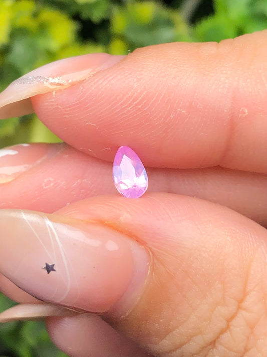 Natural pink sapphire LụcYên 0,4ct _201279HG