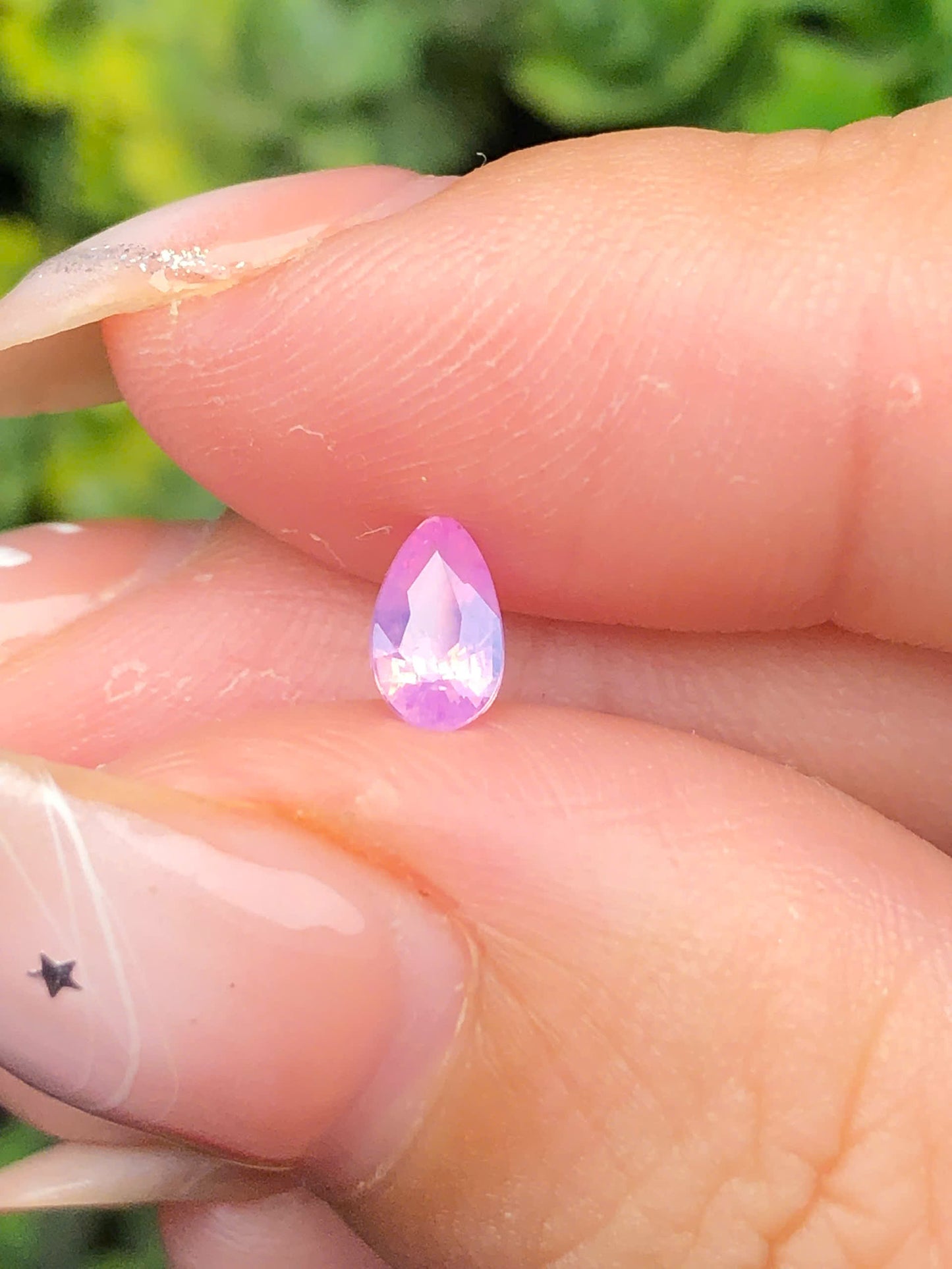 Natural pink sapphire LụcYên 0,4ct _201279HG