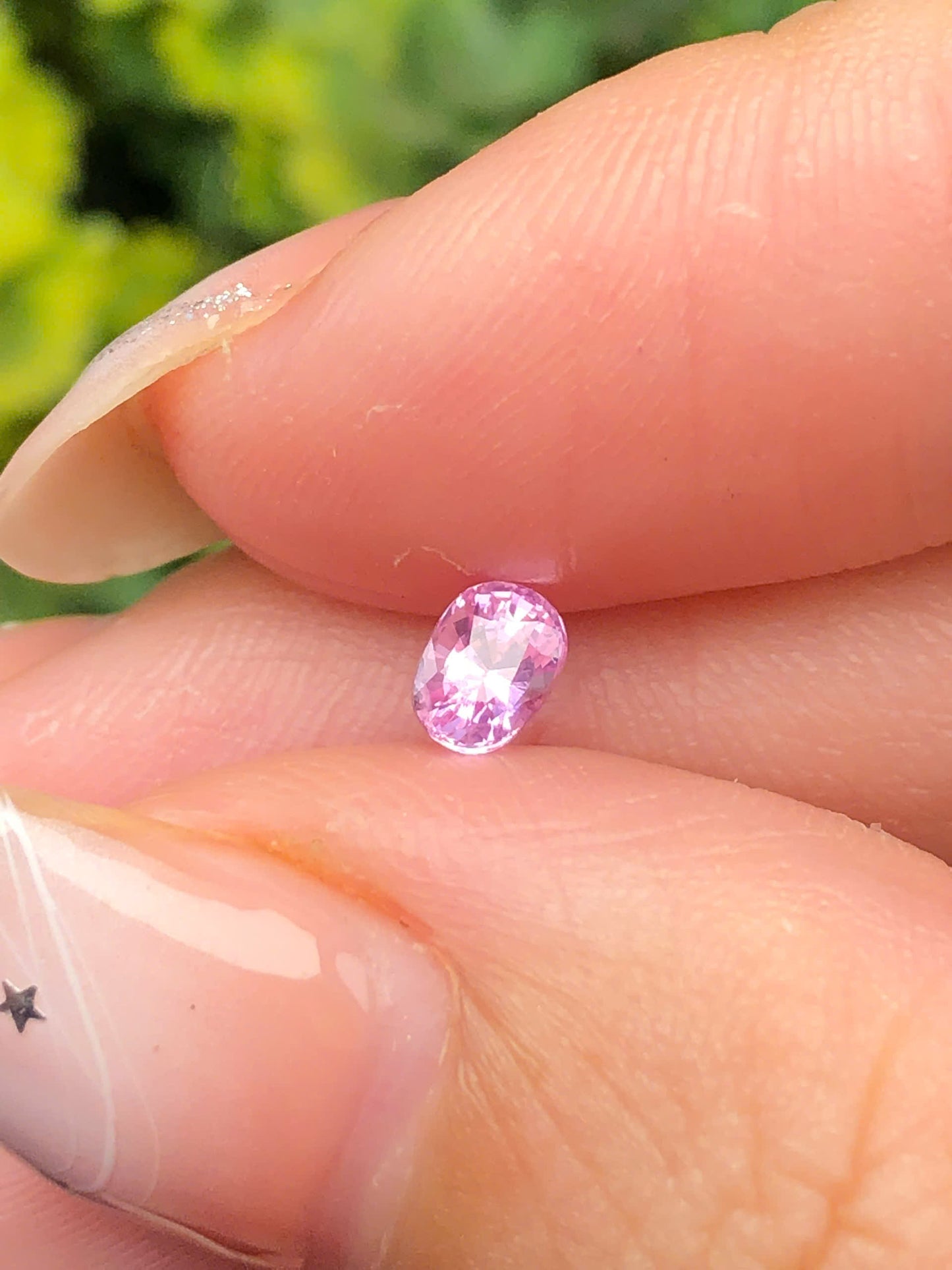 Natural pink sapphire Lucyen0,38ct _201271HG