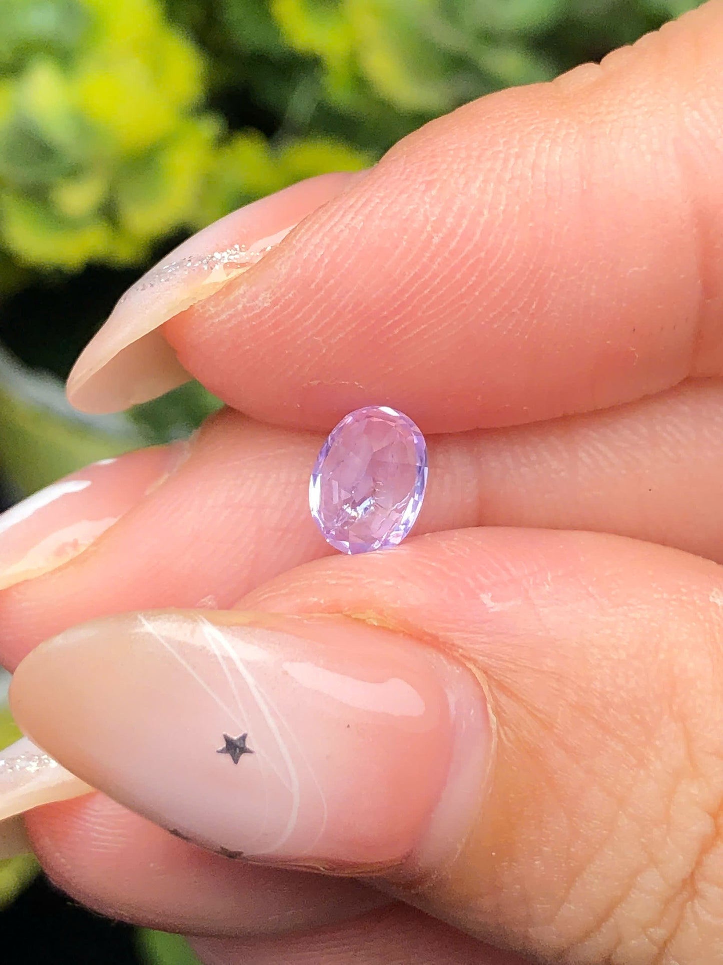Natural lavender sapphire Lucyen 0,81ct_201253HG