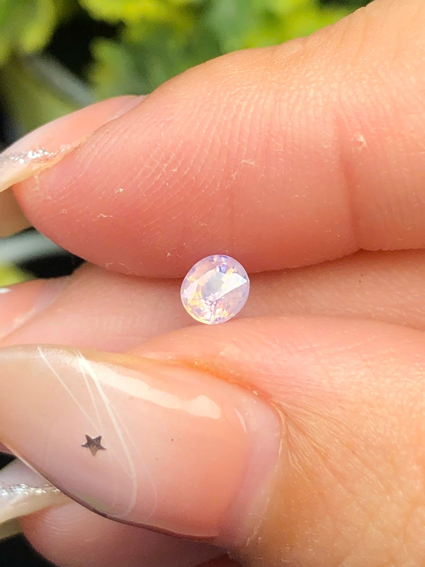 Natural light purple silky sapphire Lucyen 0,33ct _201296HG